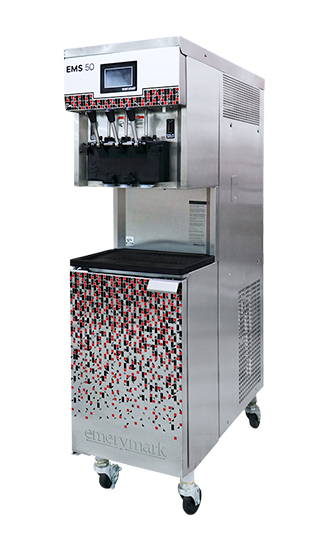 Suave Machine EMS | 50, SOFT ICE CREAM MACHINE, equipment that produces 50 liters of ...